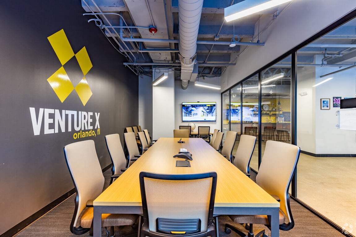 An interior shot of Lake Eola -12 person Conference Room