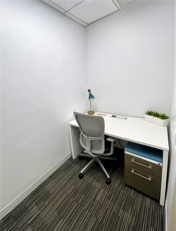An interior shot of Single Person Day Office