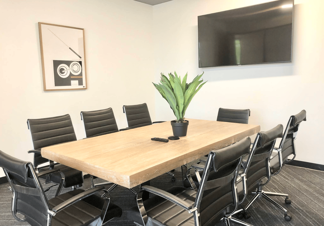 An interior shot of Conference Room 2