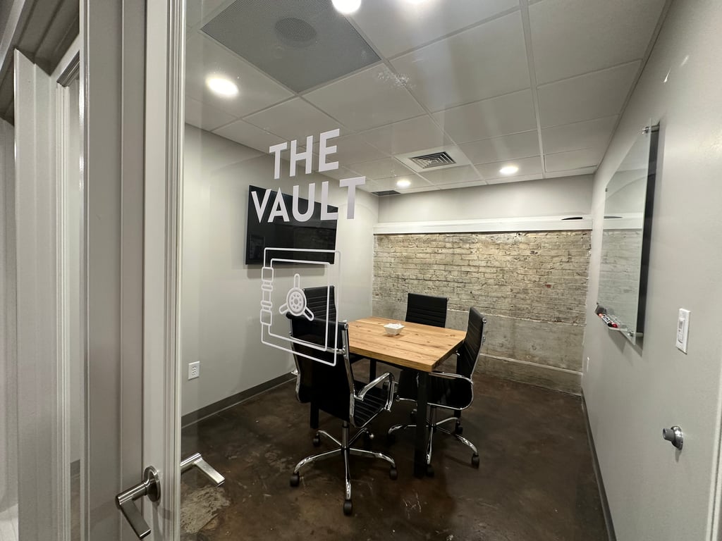 An interior shot of The Vault (Meeting Room)