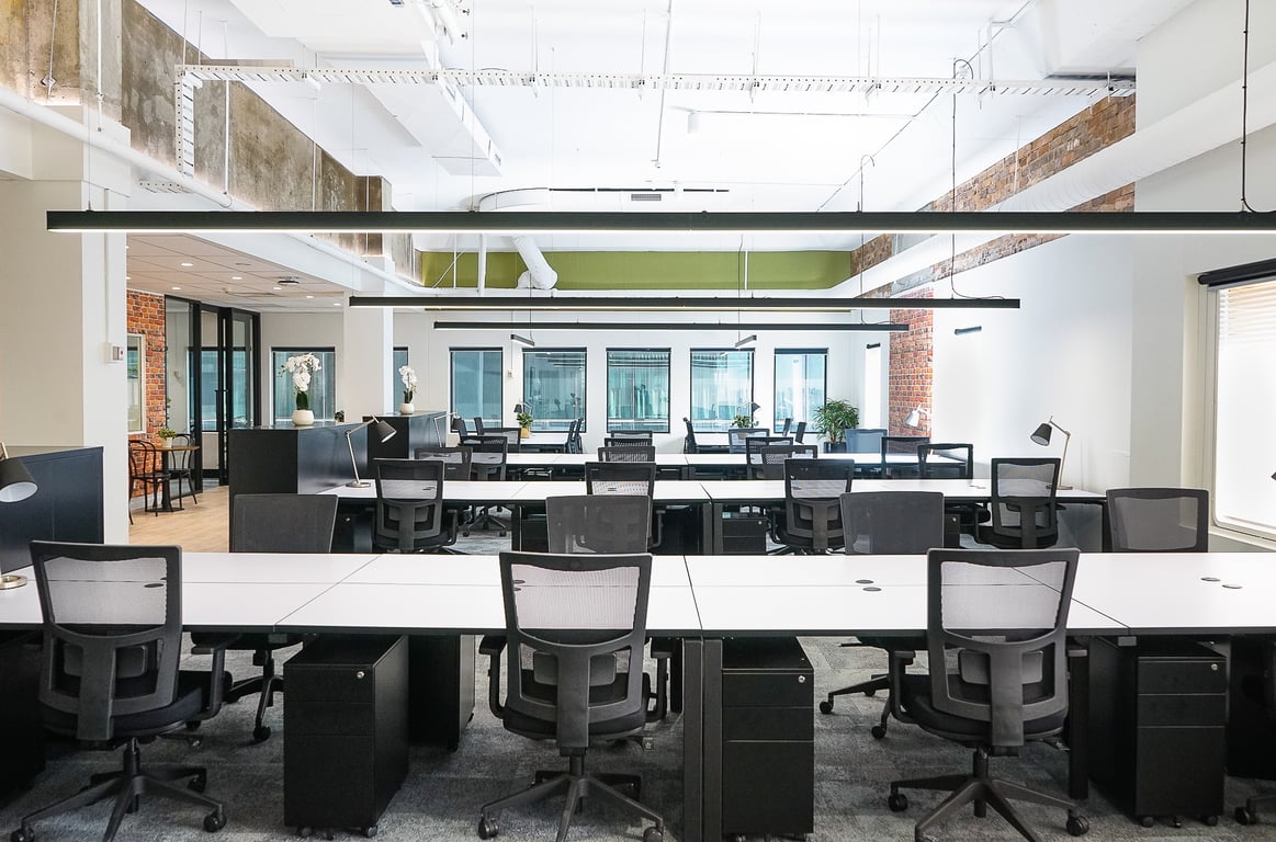 An interior shot of Christie Spaces - Walker Street