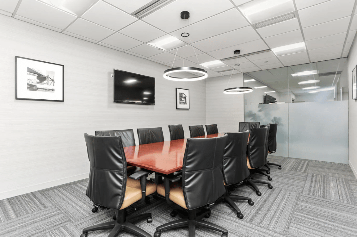 An interior shot of Large Conference Room
