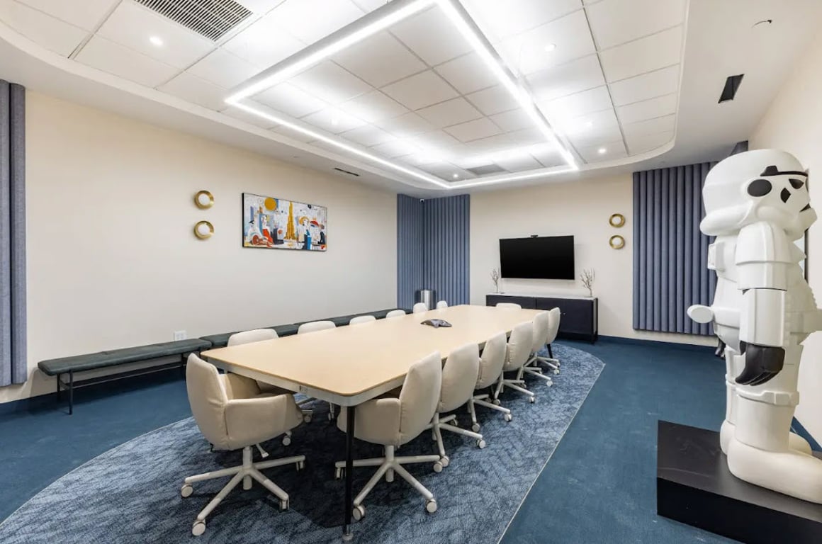 An interior shot of Meeting Room A