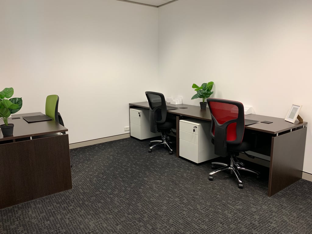 An interior shot of Private Office