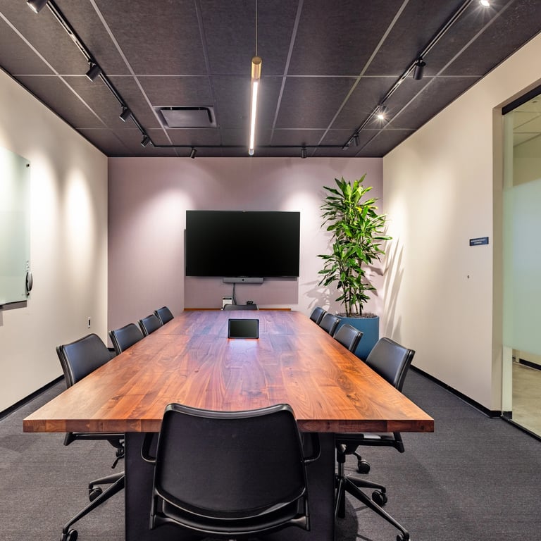 An interior shot of Conf Room 3-B