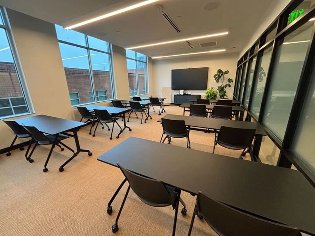 An interior shot of Training Room