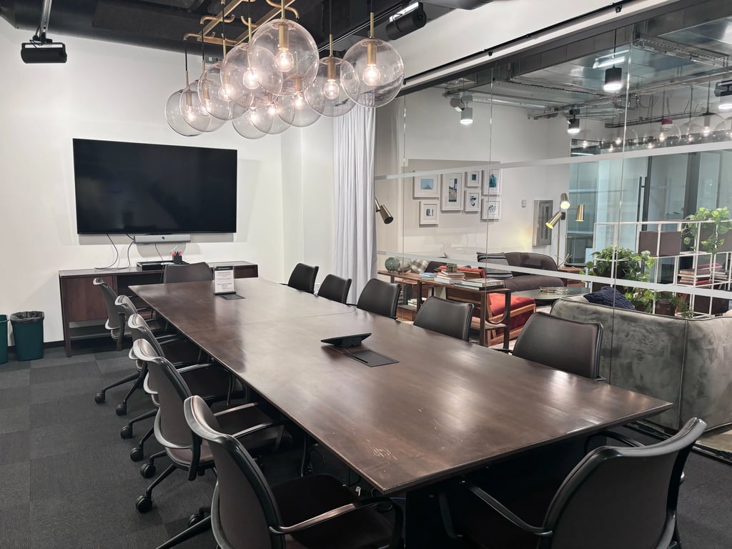An interior shot of Conference I