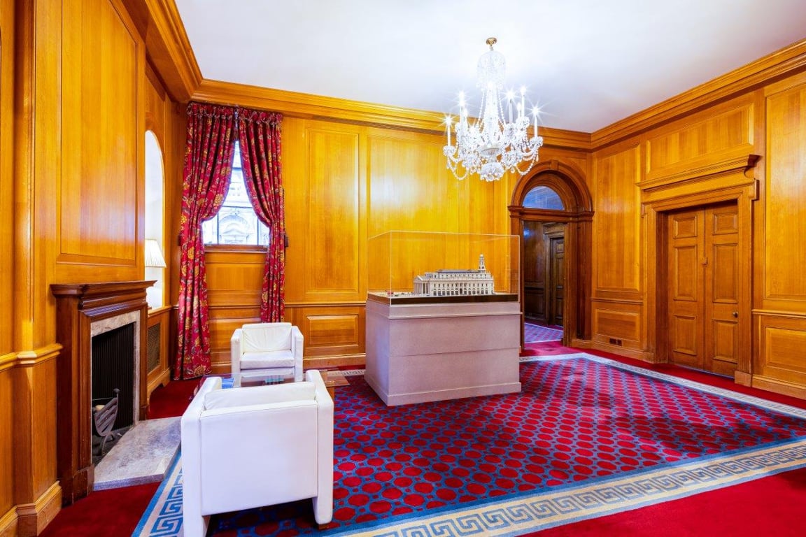 An interior shot of Landmark: Royal Exchange