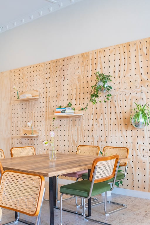 An interior shot of Meet and Gather Shared 4-6