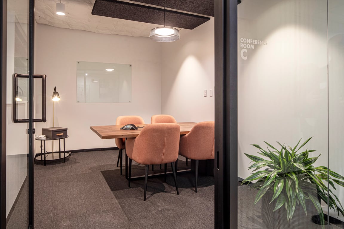 An interior shot of Conference C