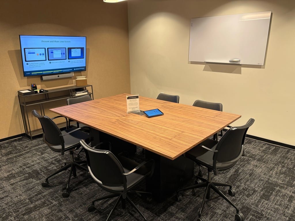 An interior shot of Conference 2-H