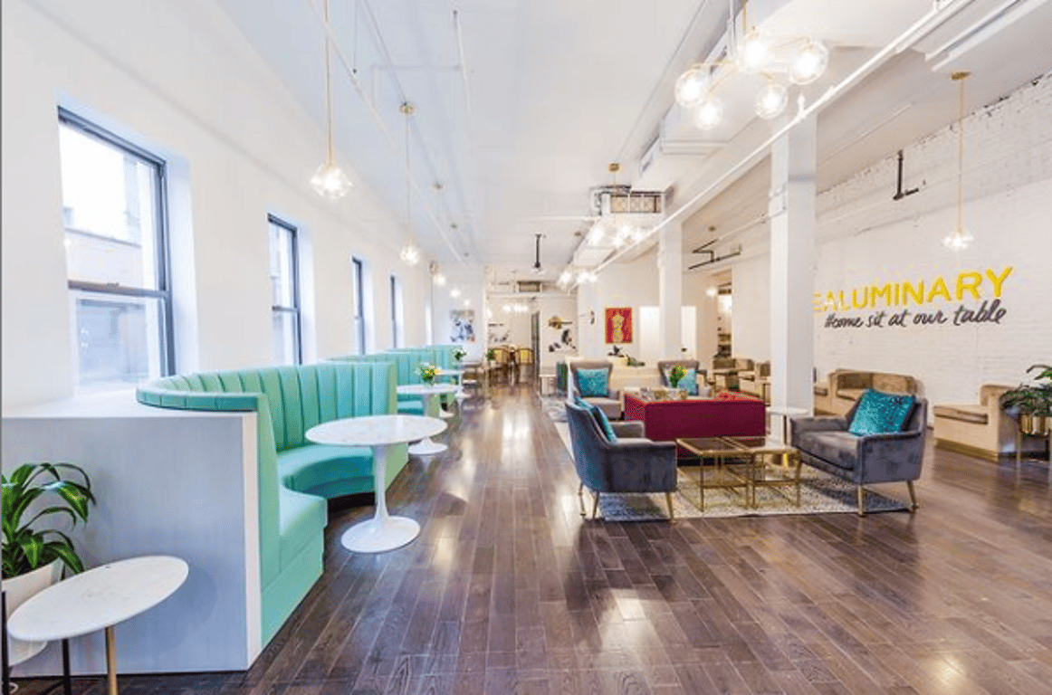 An interior shot of Luminary