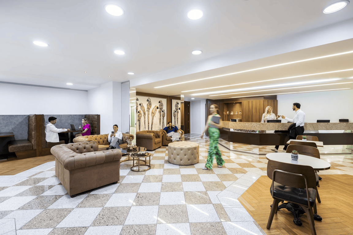 An interior shot of Servcorp - One Mayfair Place