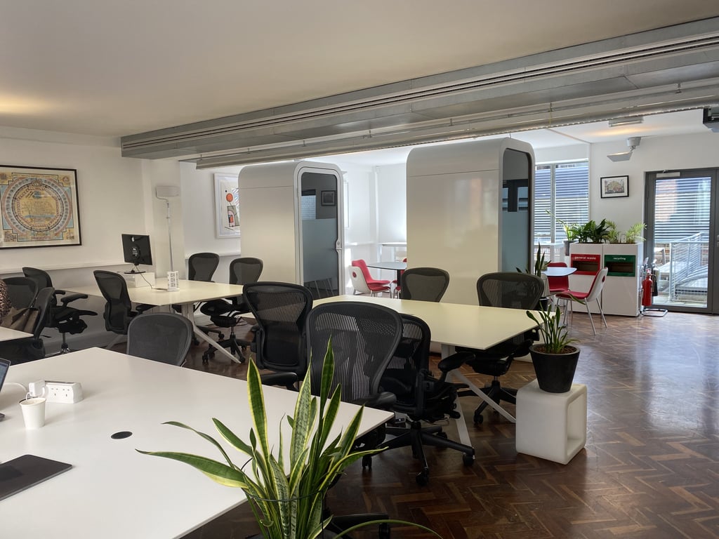 An interior shot of Private Day Office - Up to 10 people