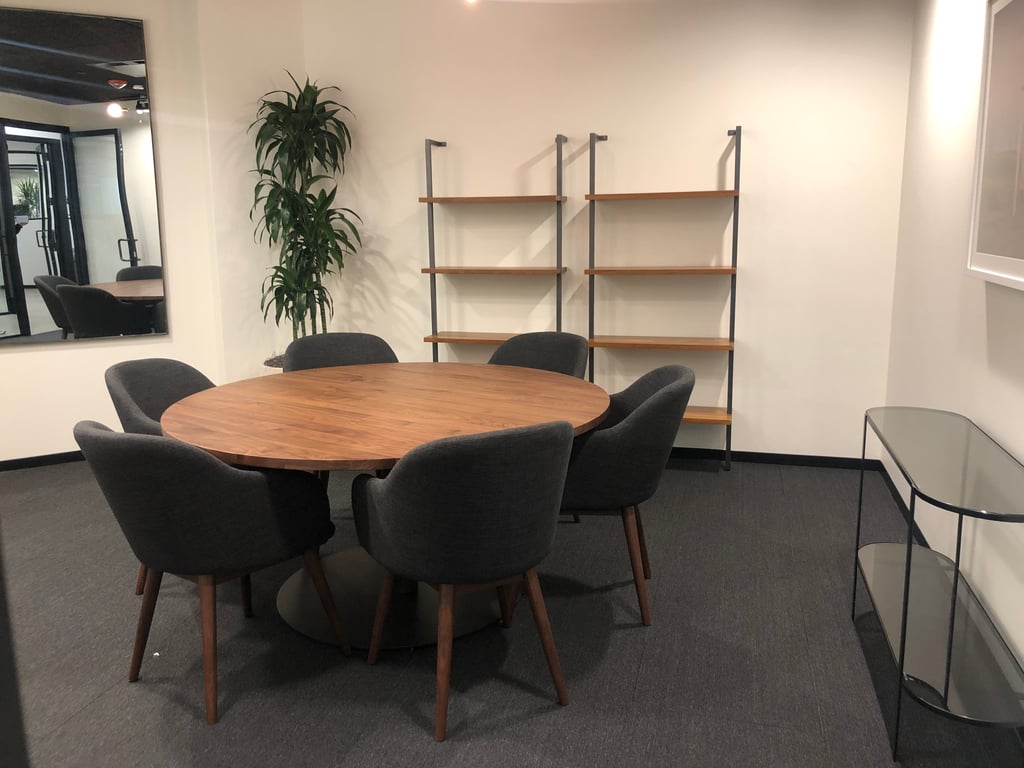 An interior shot of Conference J