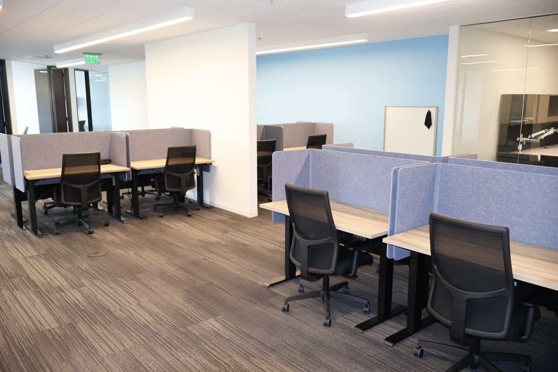 An interior shot of e|spaces - Battery