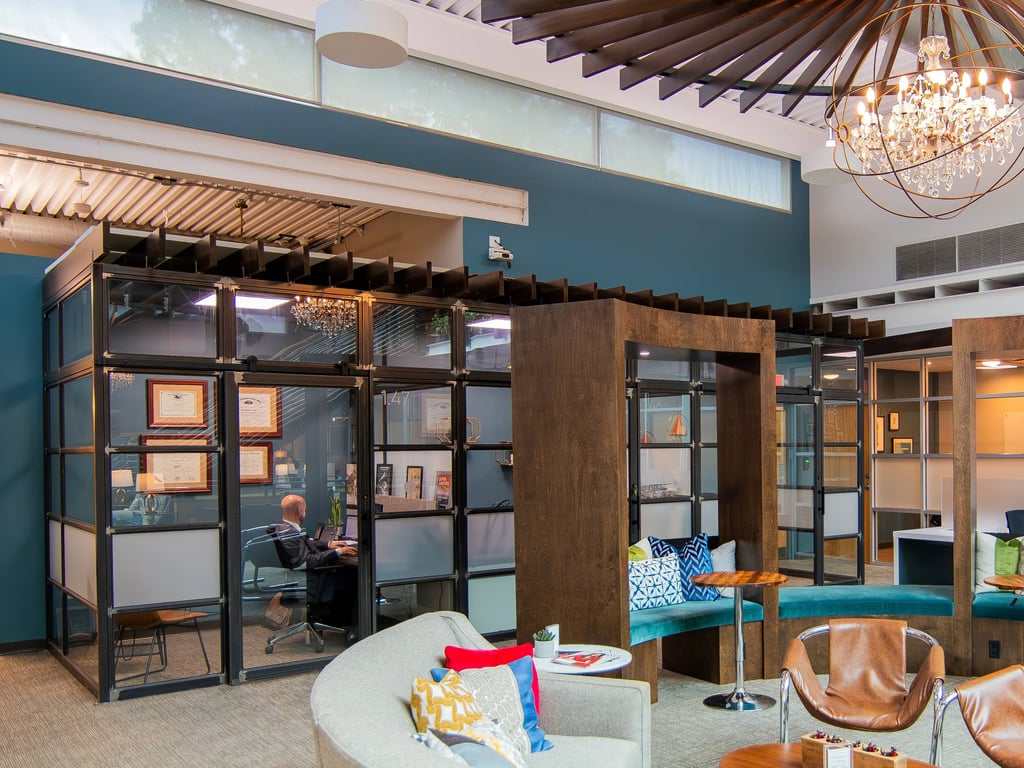 An interior shot of Single Private Office