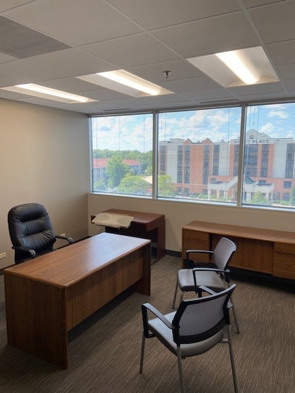 An interior shot of Exterior view office 220 sq ft