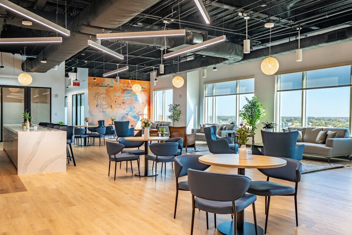 An interior shot of Event Space