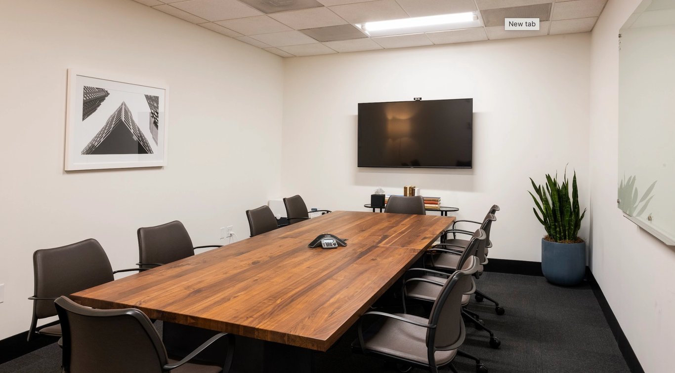 An interior shot of Conf Room E