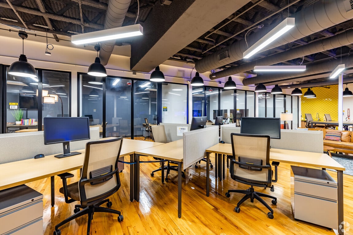 An interior shot of Dedicated Desk
