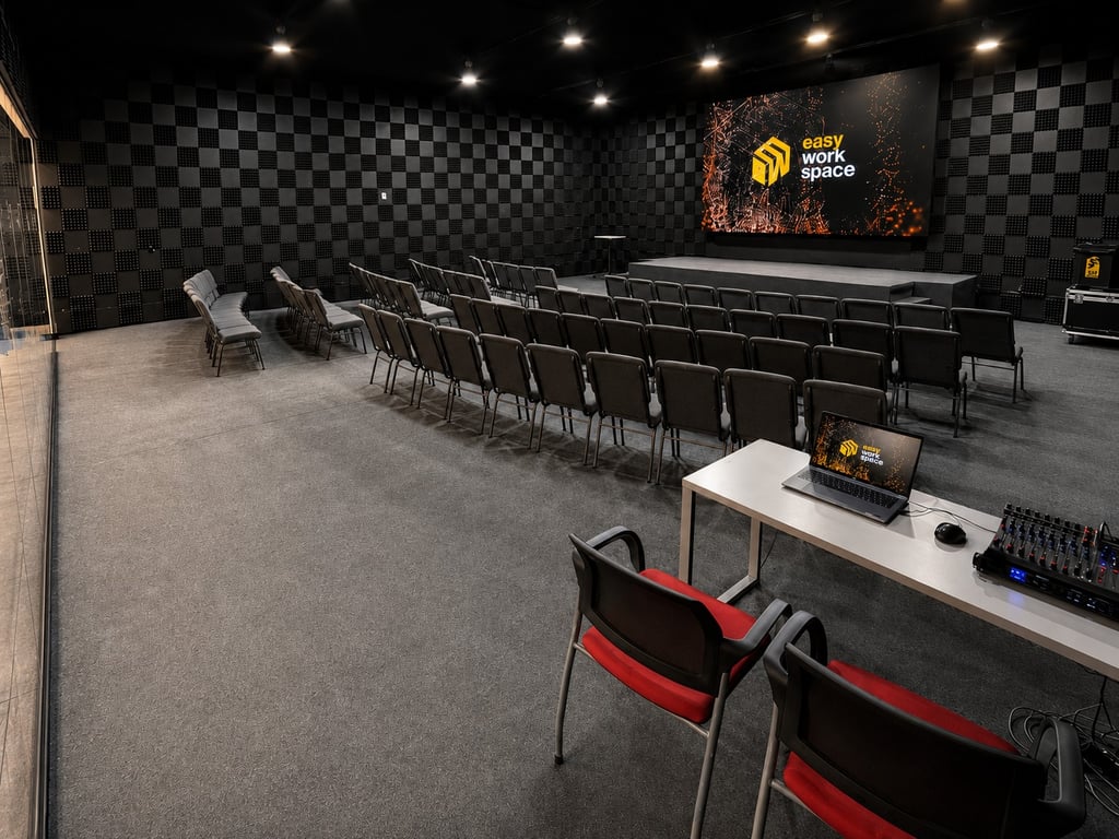 An interior shot of Easy Work Space