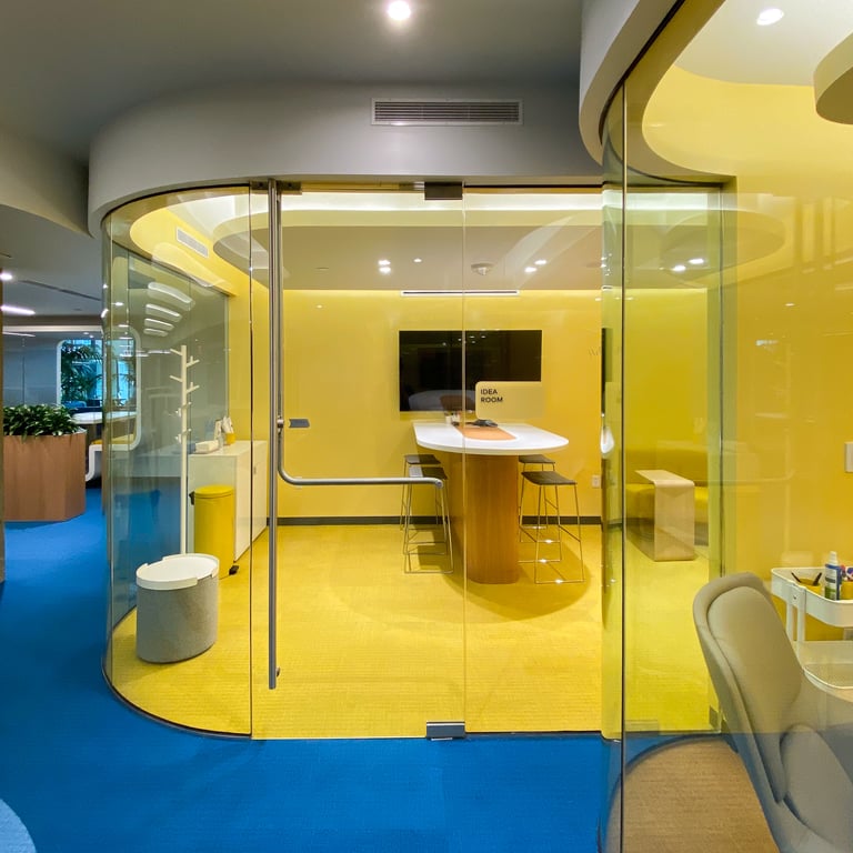 An interior shot of The Idea Room