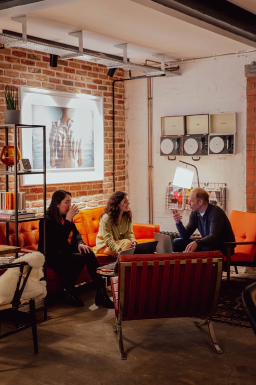 An interior shot of Hive Spaces - Edinburgh