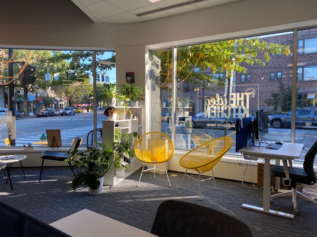 An interior shot of The Idea Kitchen