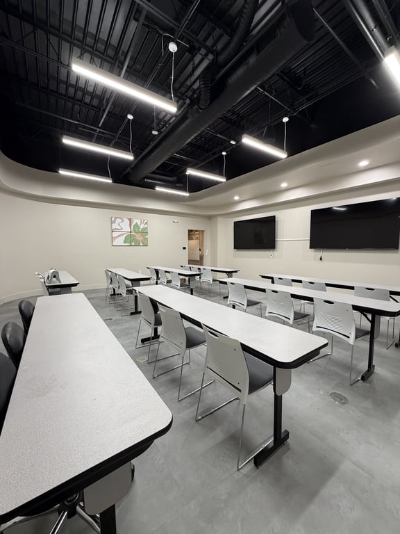 An interior shot of Kalos & Muse
