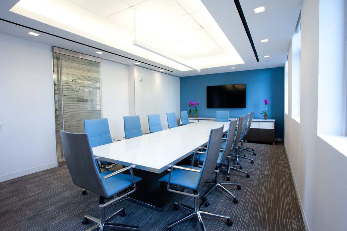 An interior shot of Danbury Conference Room