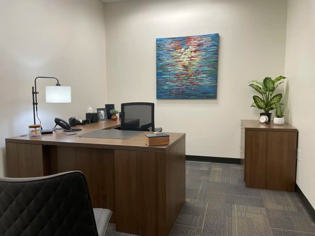 An interior shot of Private Office at Las Colinas