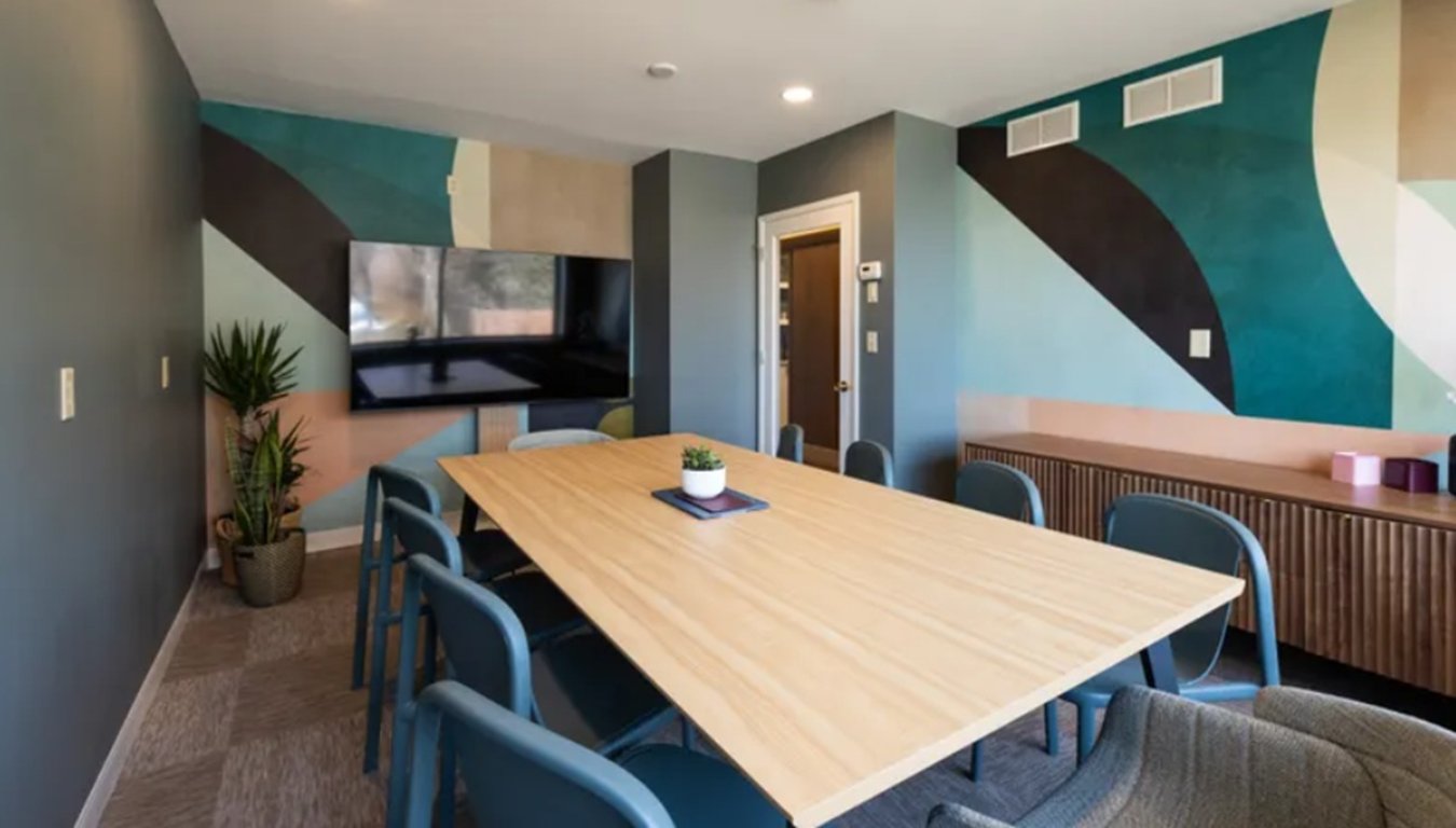 An interior shot of Niltooli Wilkins Conference Room