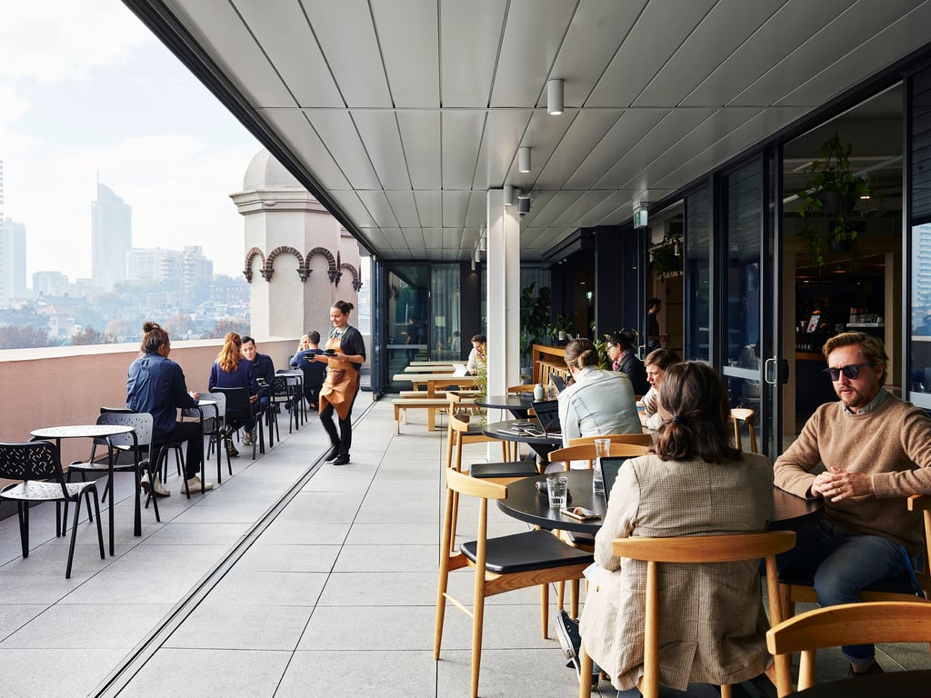 An interior shot of Hub - Hyde Park
