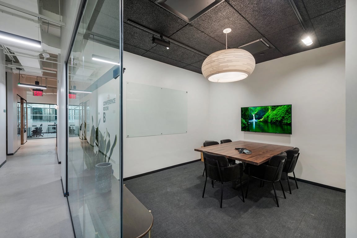 An interior shot of Conference B