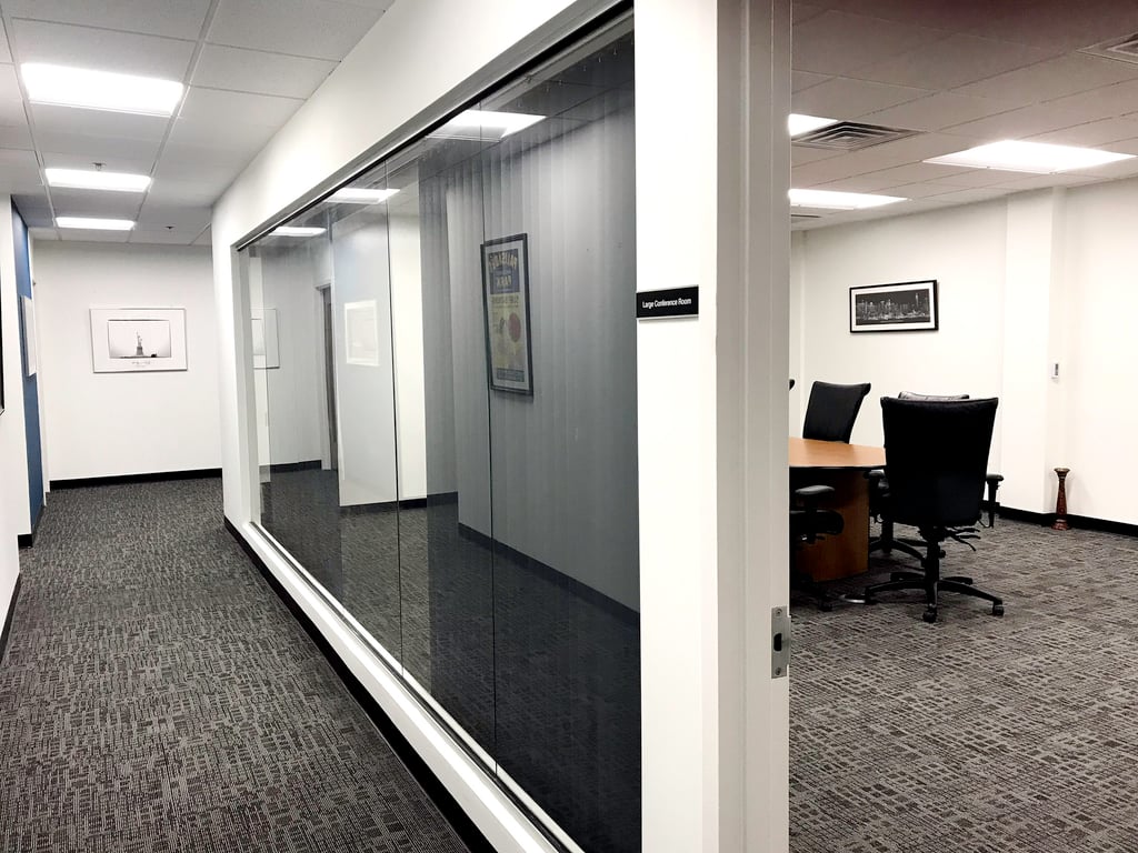 An interior shot of Large Conference Room
