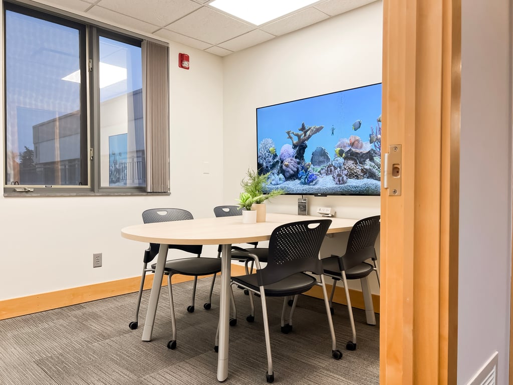 An interior shot of Small Meeting Room