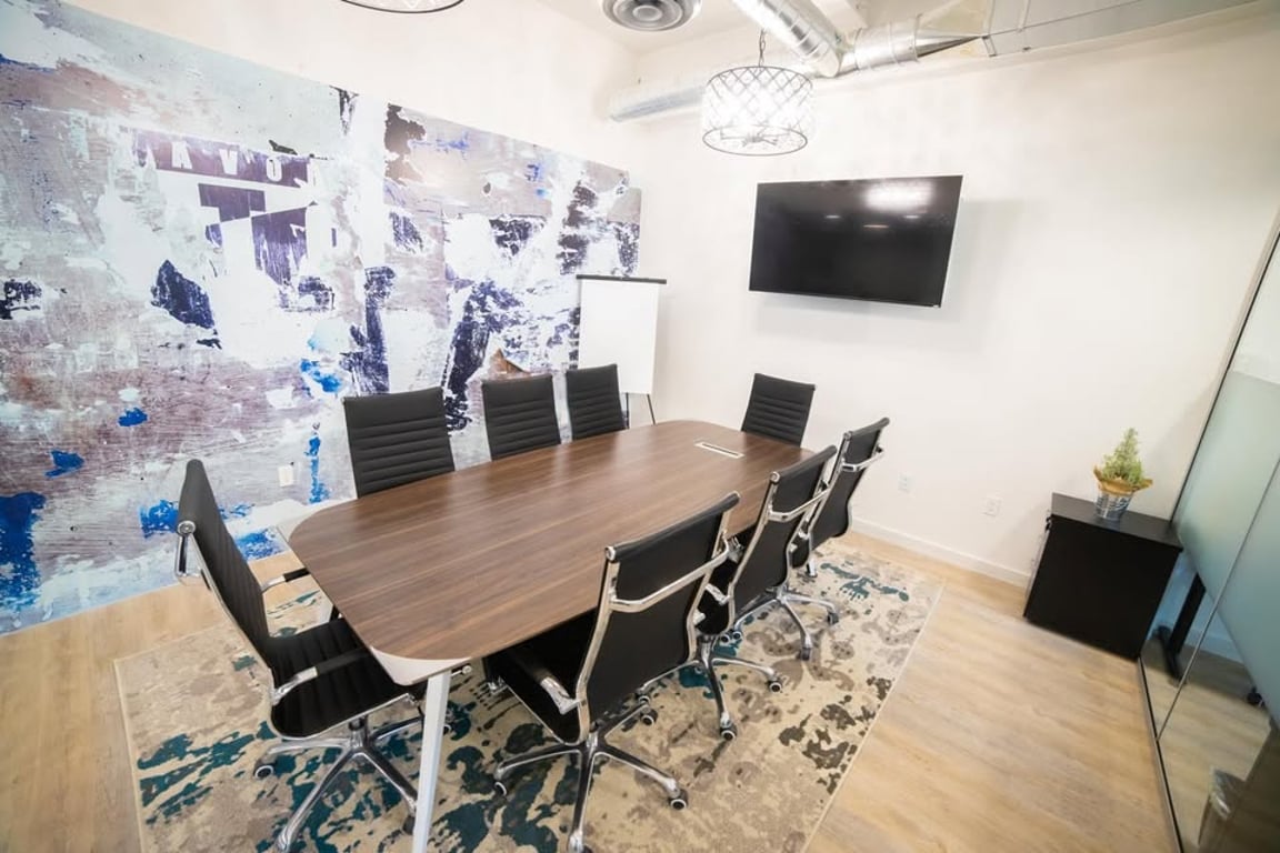 An interior shot of Conference Room – Up to 15 People
