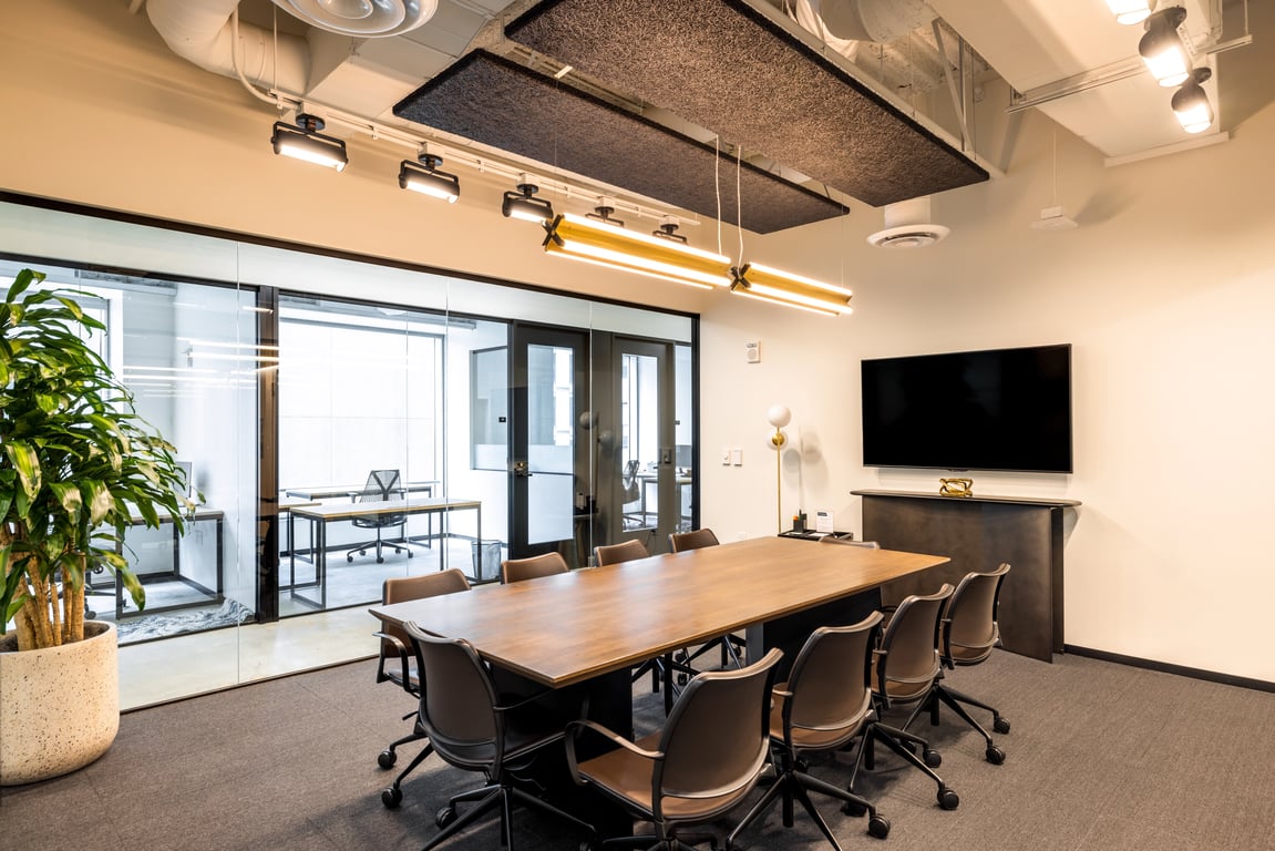 An interior shot of Room G