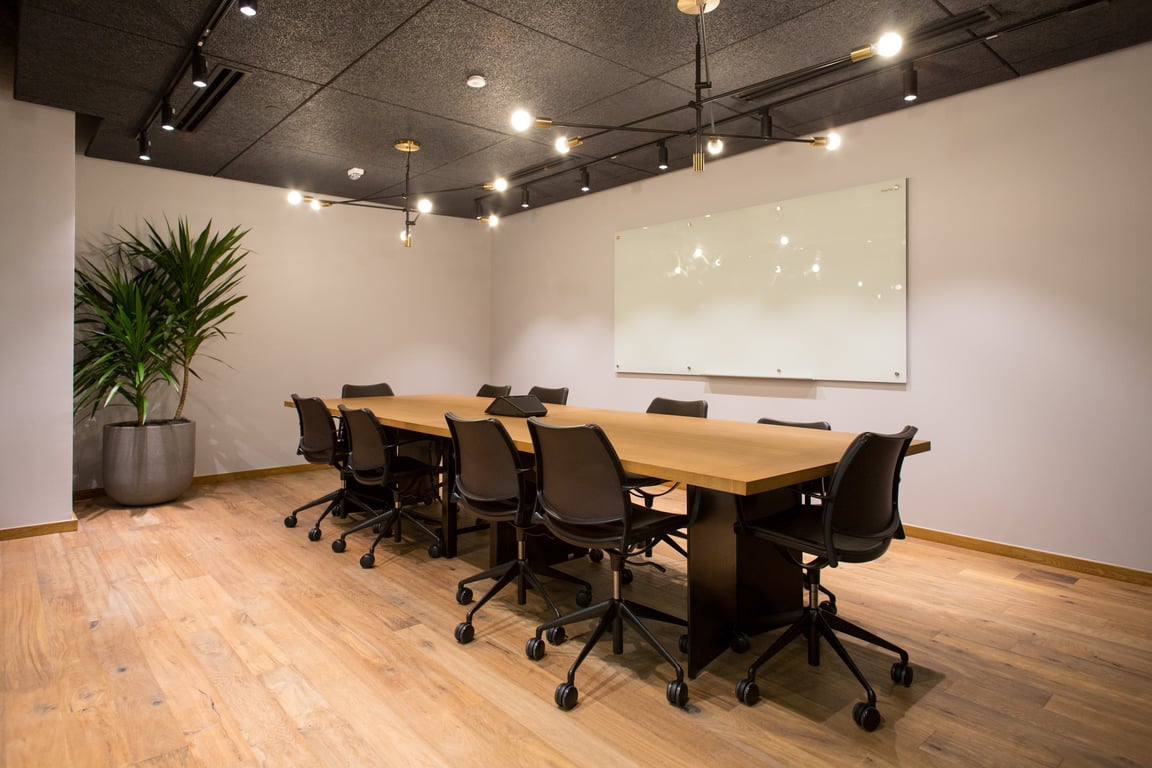 An interior shot of Conference B