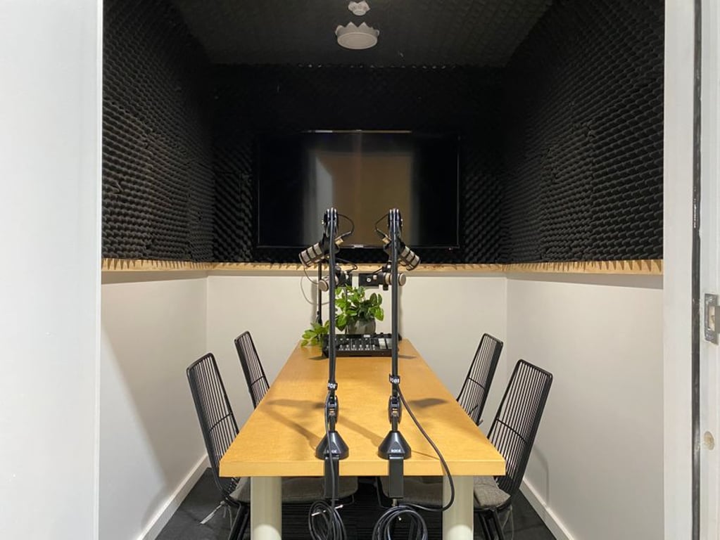 An interior shot of Podspot
