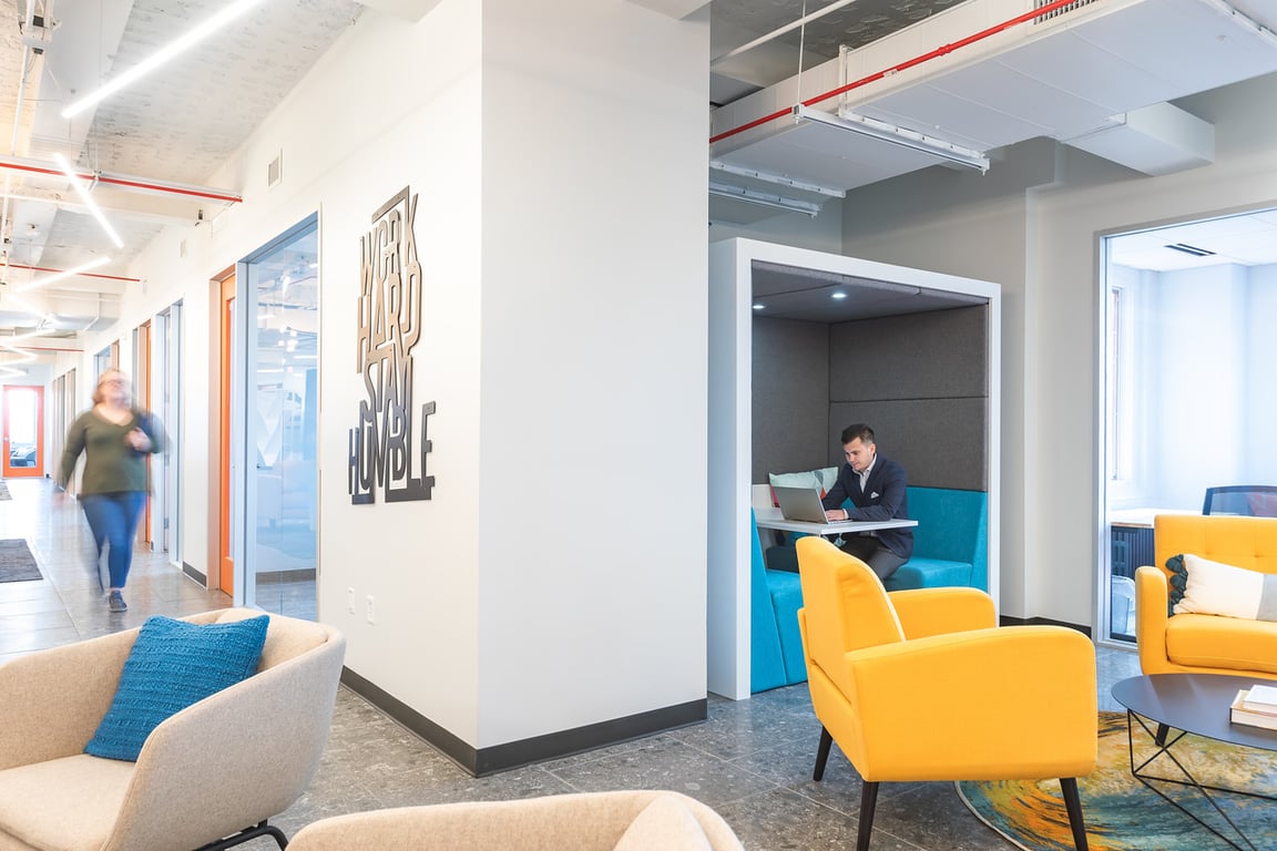 An interior shot of Monthly Coworking Membership