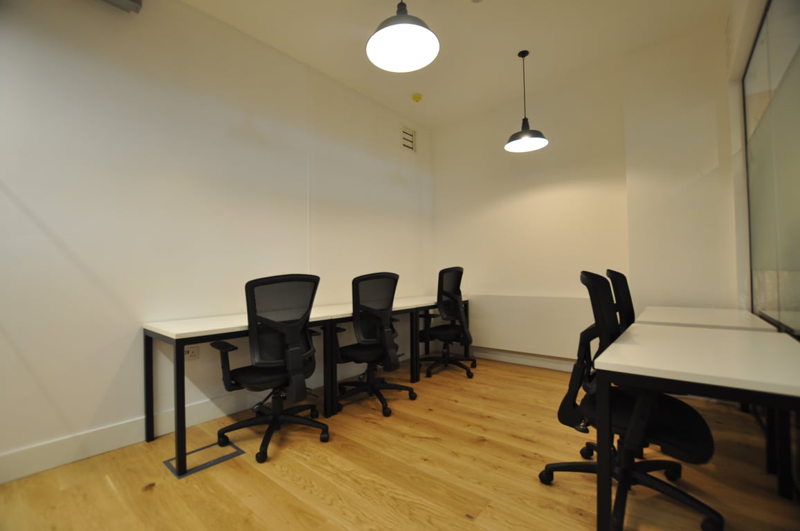 An interior shot of Private office