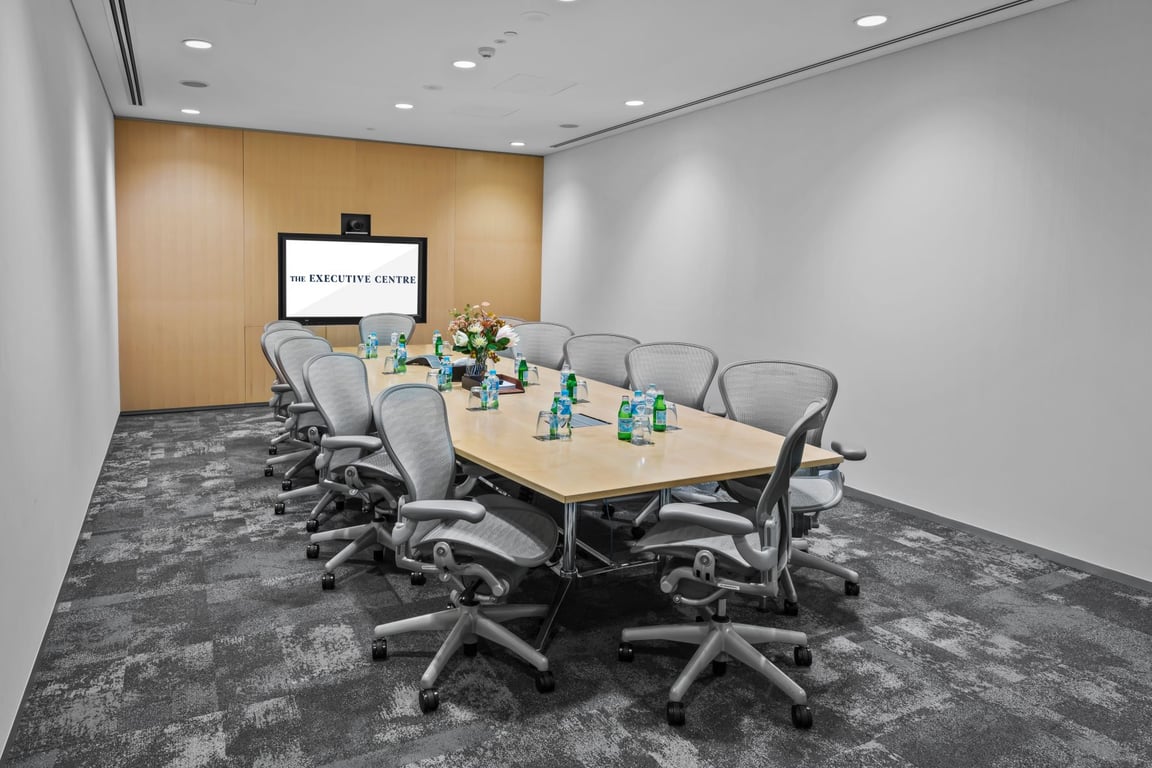 An interior shot of Boardroom 54A