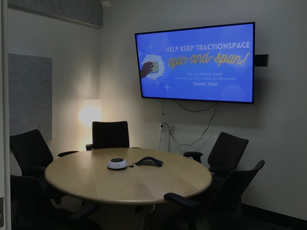 An interior shot of Market St Meeting Room