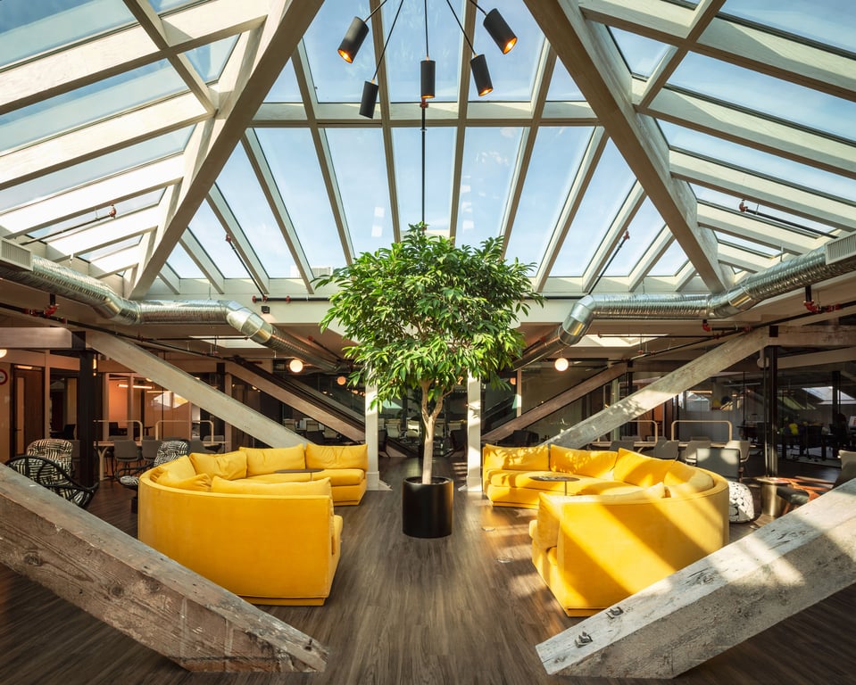 An interior shot of Full Club Rental (Atrium / South Lounge)