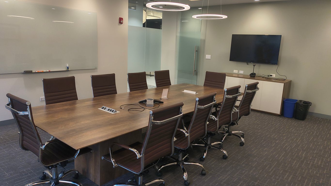 An interior shot of Dearborn Conference Room