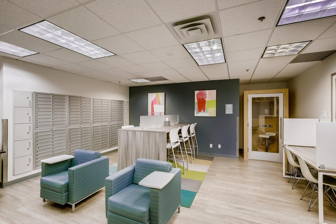 An interior shot of Office Evolution - Boulder