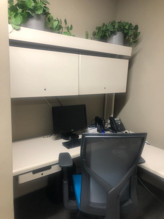 An interior shot of Dedicated Desk