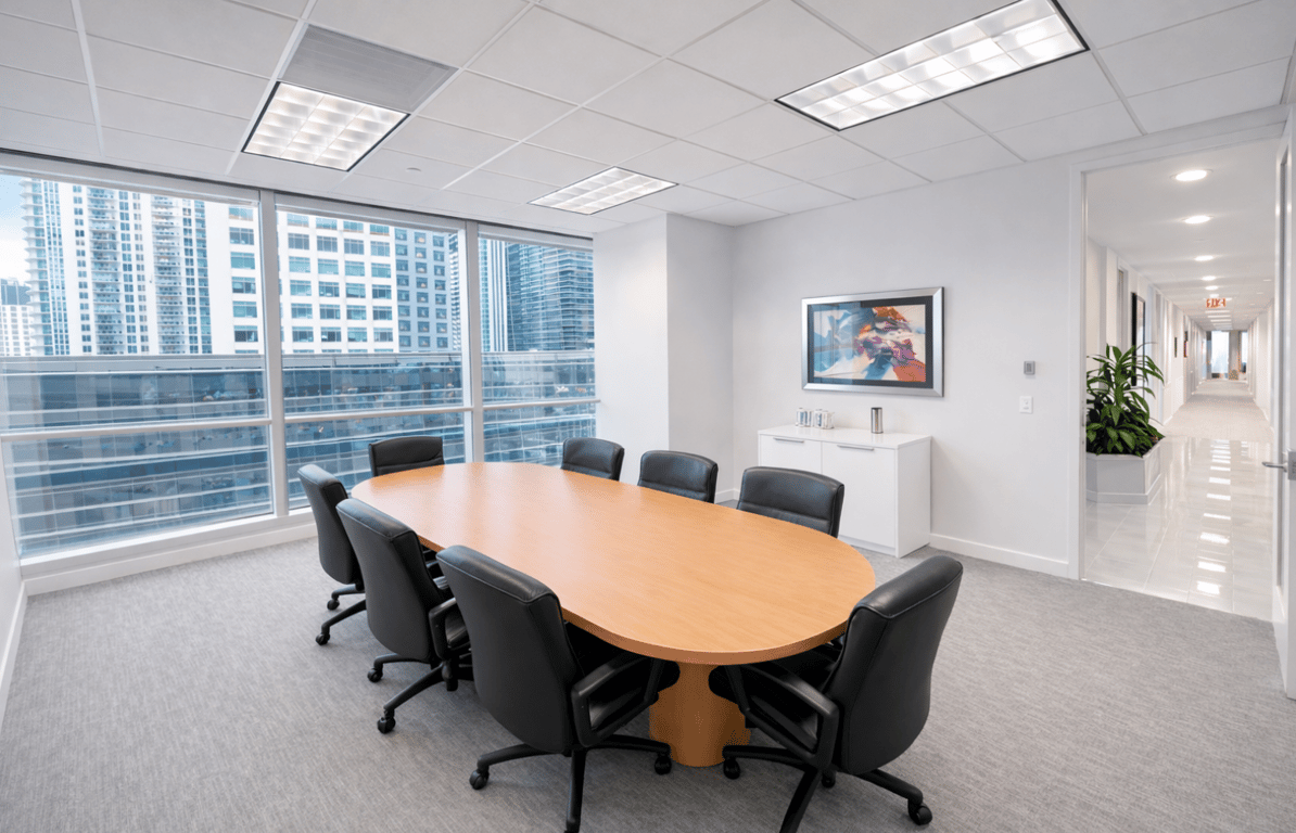 An interior shot of Biscayne